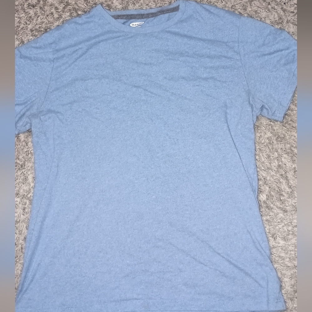 Men's Old Navy Soft Washed T-shirt Size Large Color Blue School College Work Gym